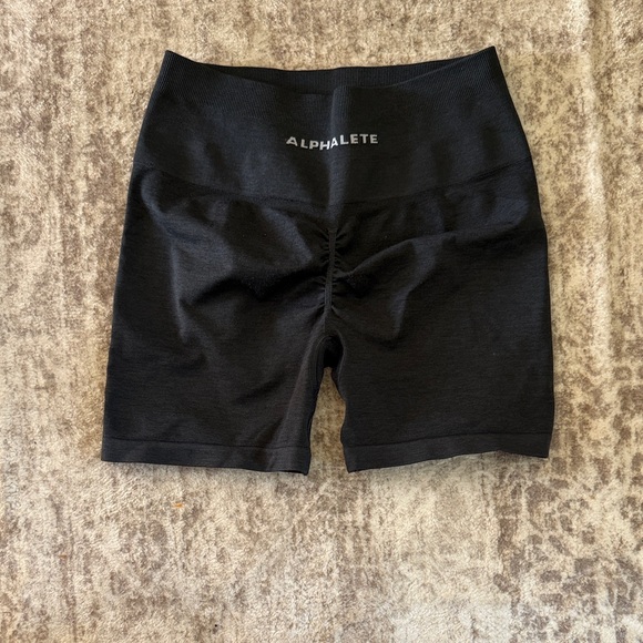 Alphalete Women's Dark Gray Shorts - Picture 2 of 3